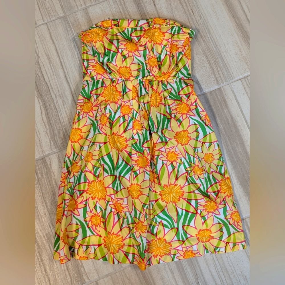 Lilly Pulitzer Strapless Dress